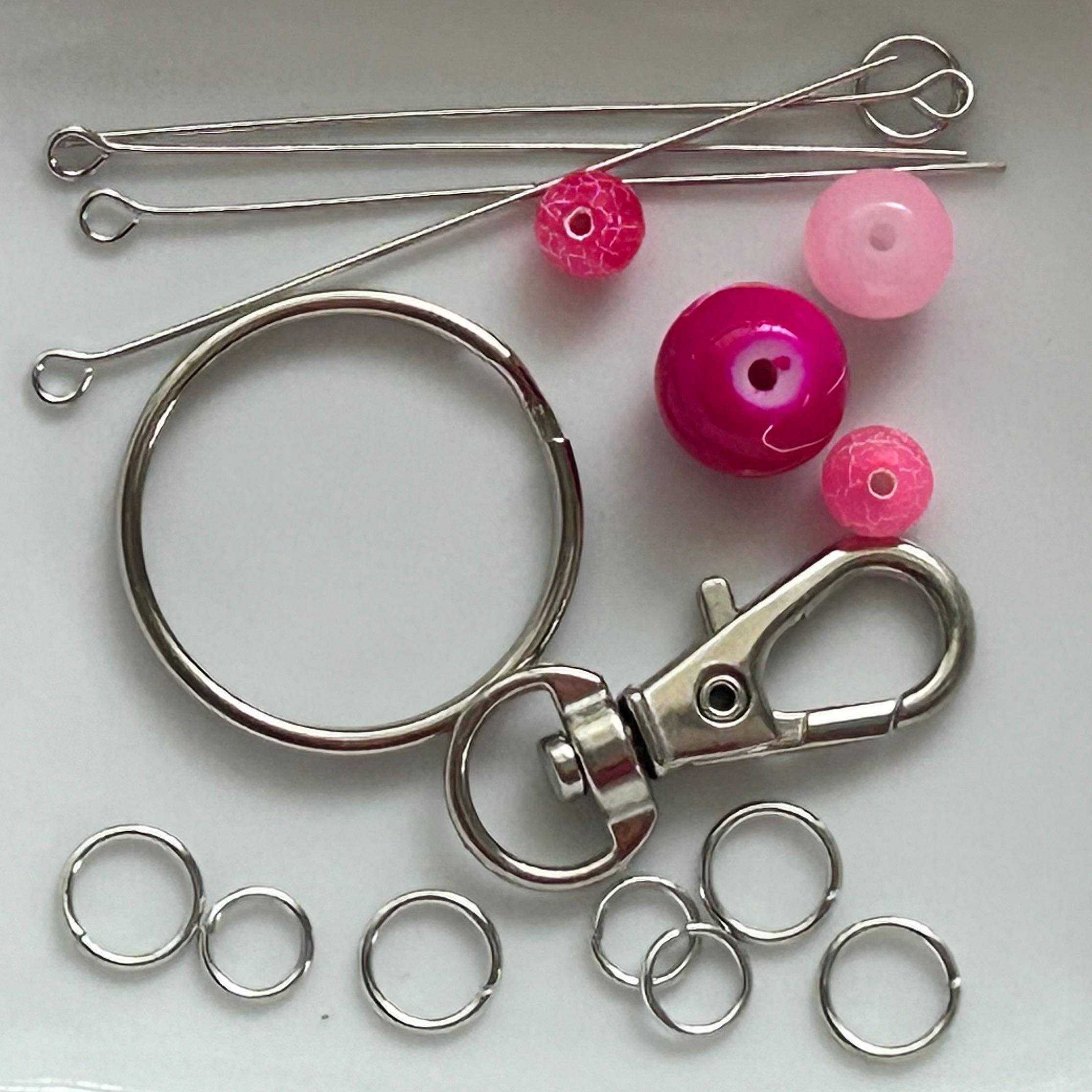 DIY Pink Halloween Kit, Halloween Craft Kit, Unique Decor, DIY Fall Project, Handmade Halloween Ornament, Pink Halloween Decor, Coffin Decor